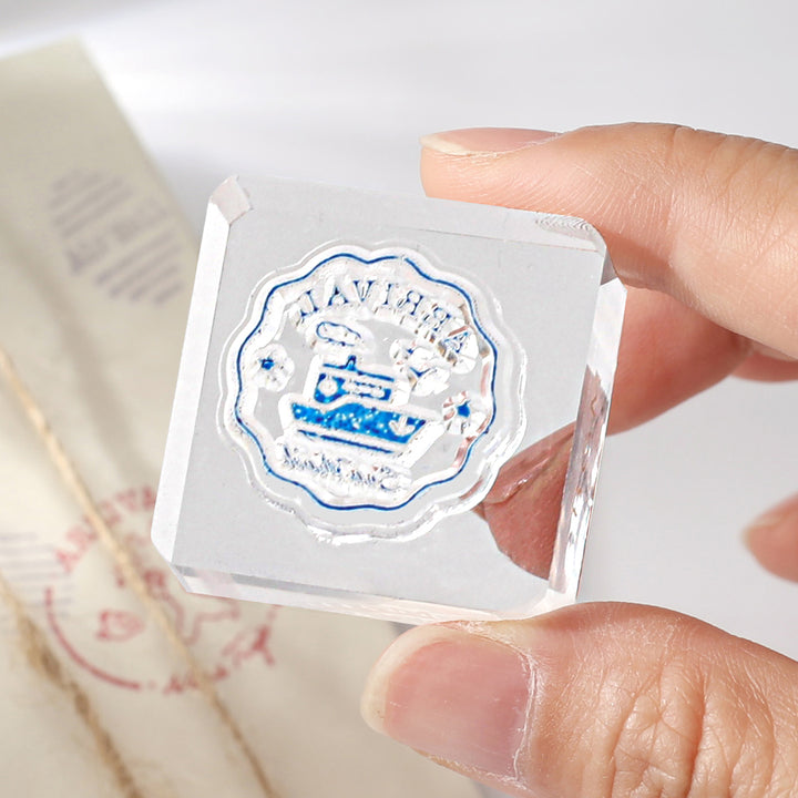 BGM Clear Stamp: Diary in Traveling Stamps — BGM rubber stamp — decorative stamp for journaling and paper craft, at Cityluxe Singapore