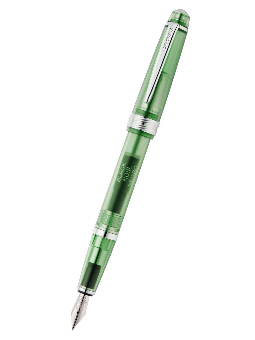 Cross Bailey Light™ Translucent Green Resin Extra-Fine Nib Fountain Pen