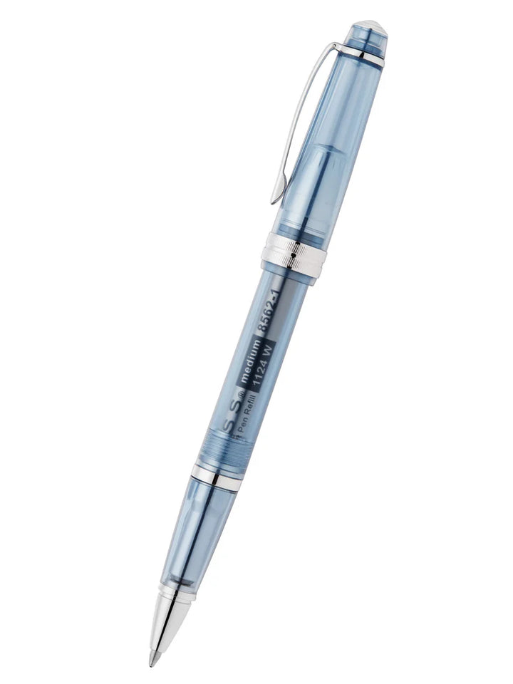 Cross Bailey Light™ Translucent Navy-Blue Resin Ballpoint Pen — Cross ballpoint pen — reliable smooth-writing everyday pen, at Cityluxe Singapore