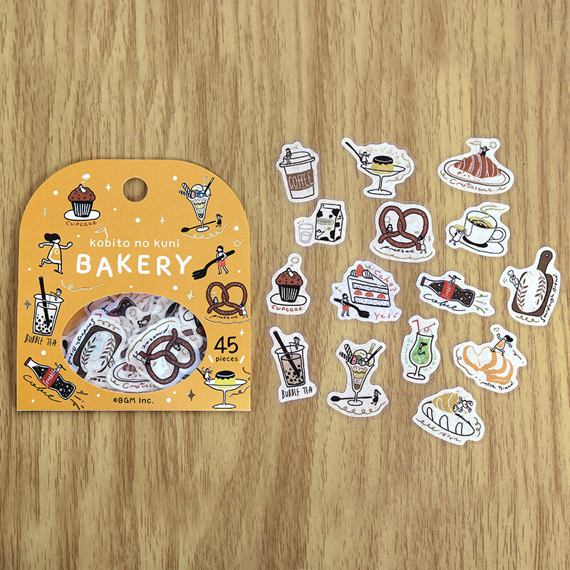 BGM Foil Stamping Flake Seal: Dwarf Country - Bakery