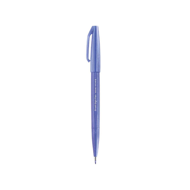 Pentel Touch Brush Sign Pen Blue Violet — Pentel brush pen — premium stationery and lifestyle, at Cityluxe Singapore