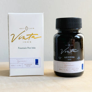 Vinta Inks 30ml Bottled Ink - Blue in Bloom [Tojoman 1935]