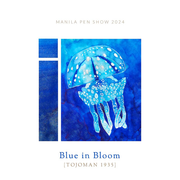 이미지를 갤러리 뷰어에 로드 , Vinta Inks 30ml Bottled Ink - Blue in Bloom [Tojoman 1935]
