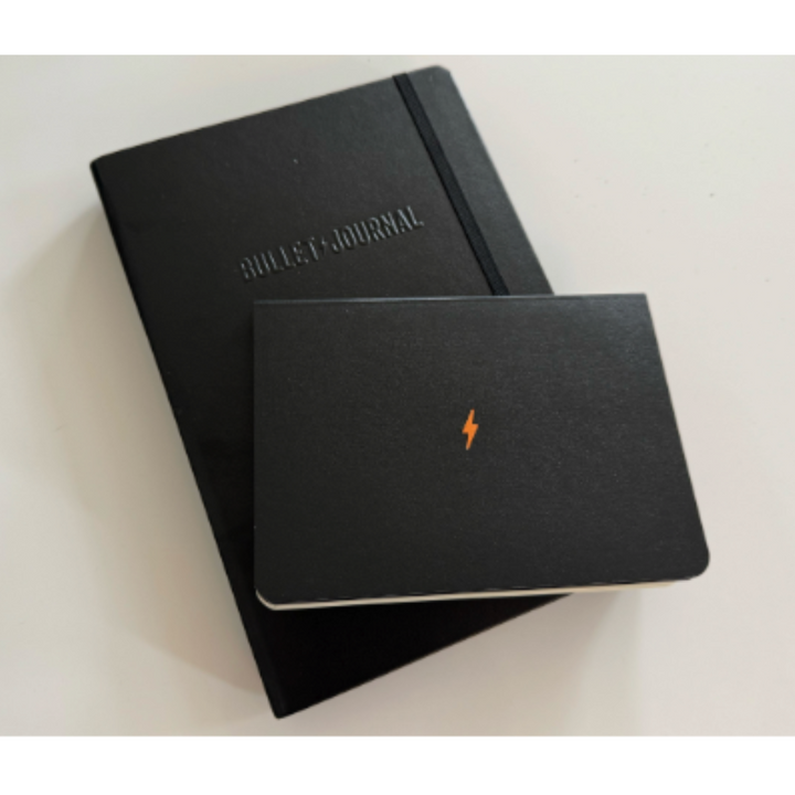 Leuchtturm1917 Bullet Journal Pocket A6 Softcover Notebook in Dotted / Black — Leuchtturm1917 notebook — quality writing journal with premium paper, at Cityluxe Singapore stationery store