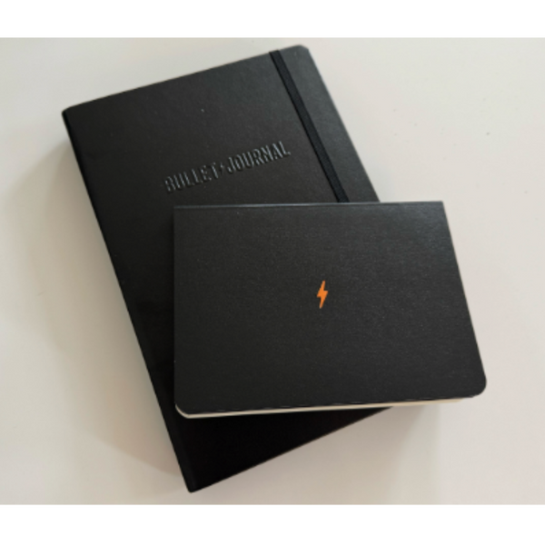 将图片加载到图库查看器，Leuchtturm1917 Bullet Journal Pocket A6 Softcover Notebook - Dotted / Black
