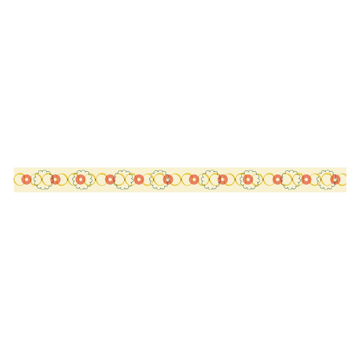 MT 1P Kamoi Retro Design Washi Tape - Button