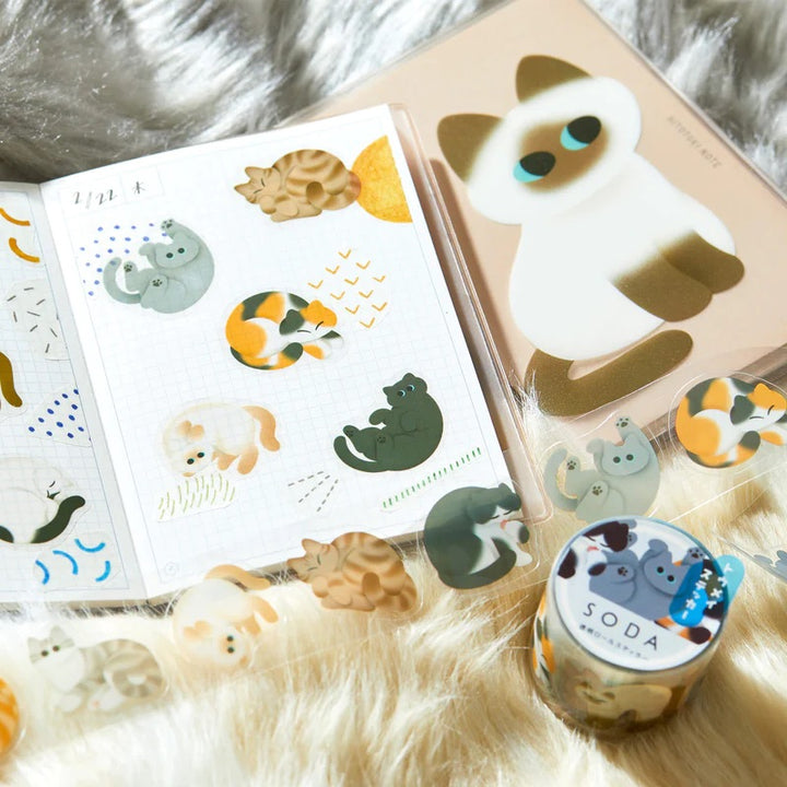 KITTA Soda Transparent Masking Tape (Sticker Type) - Kitte