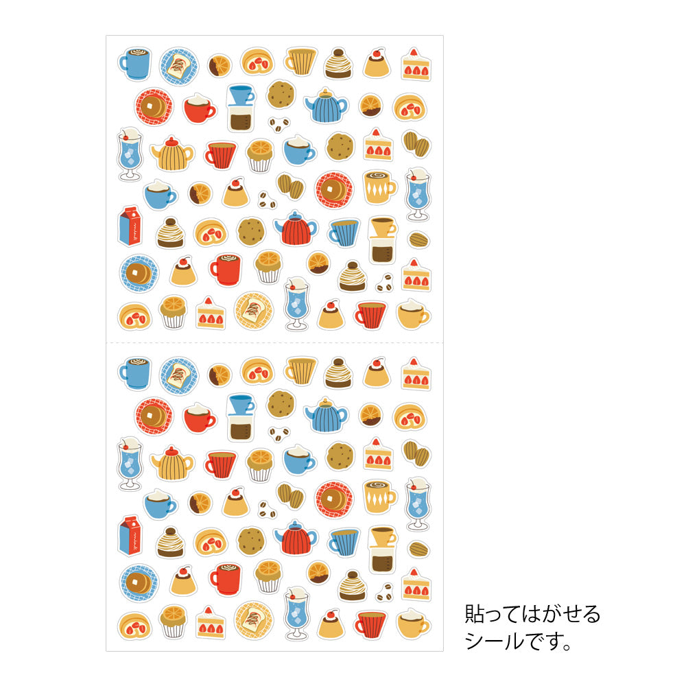 Midori Sticker (1 Sheet) - Cafe — side view