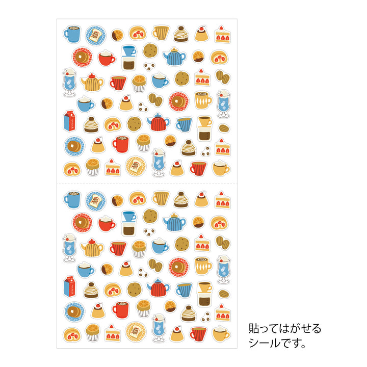 Midori Sticker (1 Sheet) - Cafe — side view
