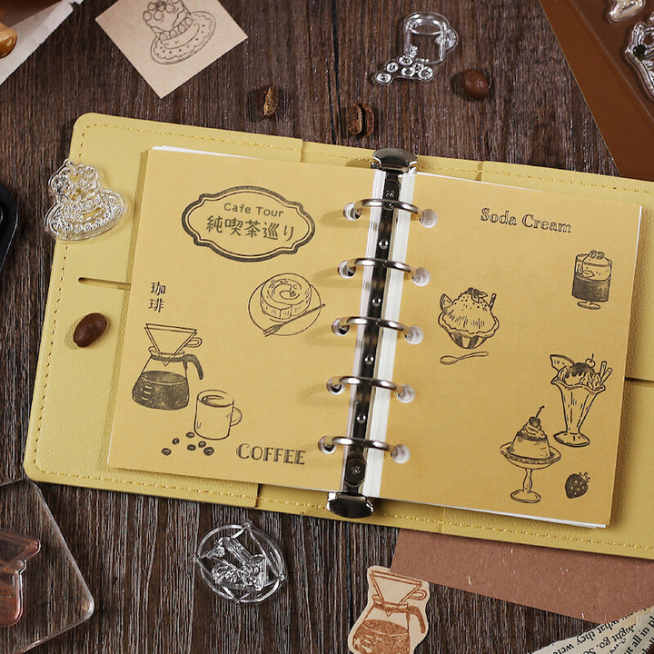 BGM Clear Stamp: Diary in Cafe Alamode — BGM clear stamp — premium stationery, at Cityluxe Singapore