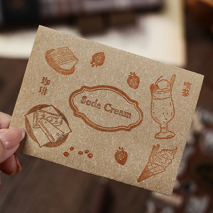 BGM Clear Stamp: Diary in Cafe Alamode — BGM clear stamp — premium stationery, at Cityluxe Singapore