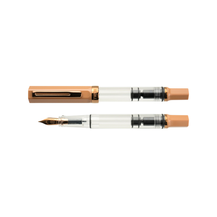 TWSBI ECO Fountain Pen in Caffe &amp; Bronze — TWSBI fountain pen — precision nib writing instrument, at Cityluxe Singapore stationery store