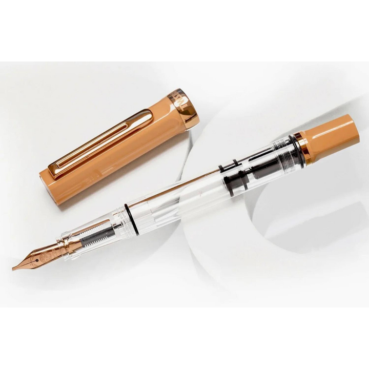 TWSBI ECO Fountain Pen in Caffe &amp; Bronze — TWSBI fountain pen — precision nib writing instrument, at Cityluxe Singapore stationery store