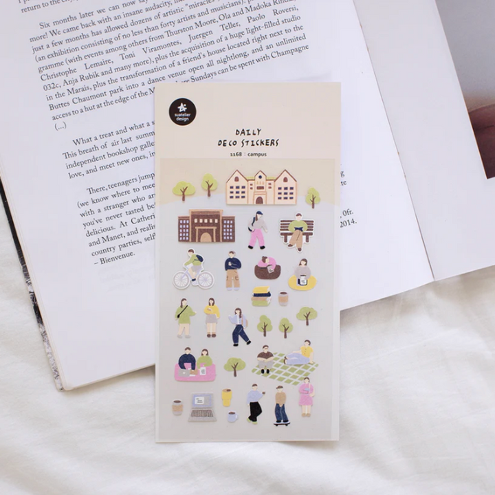 Suatelier Daily Deco Sticker - Campus — detail view