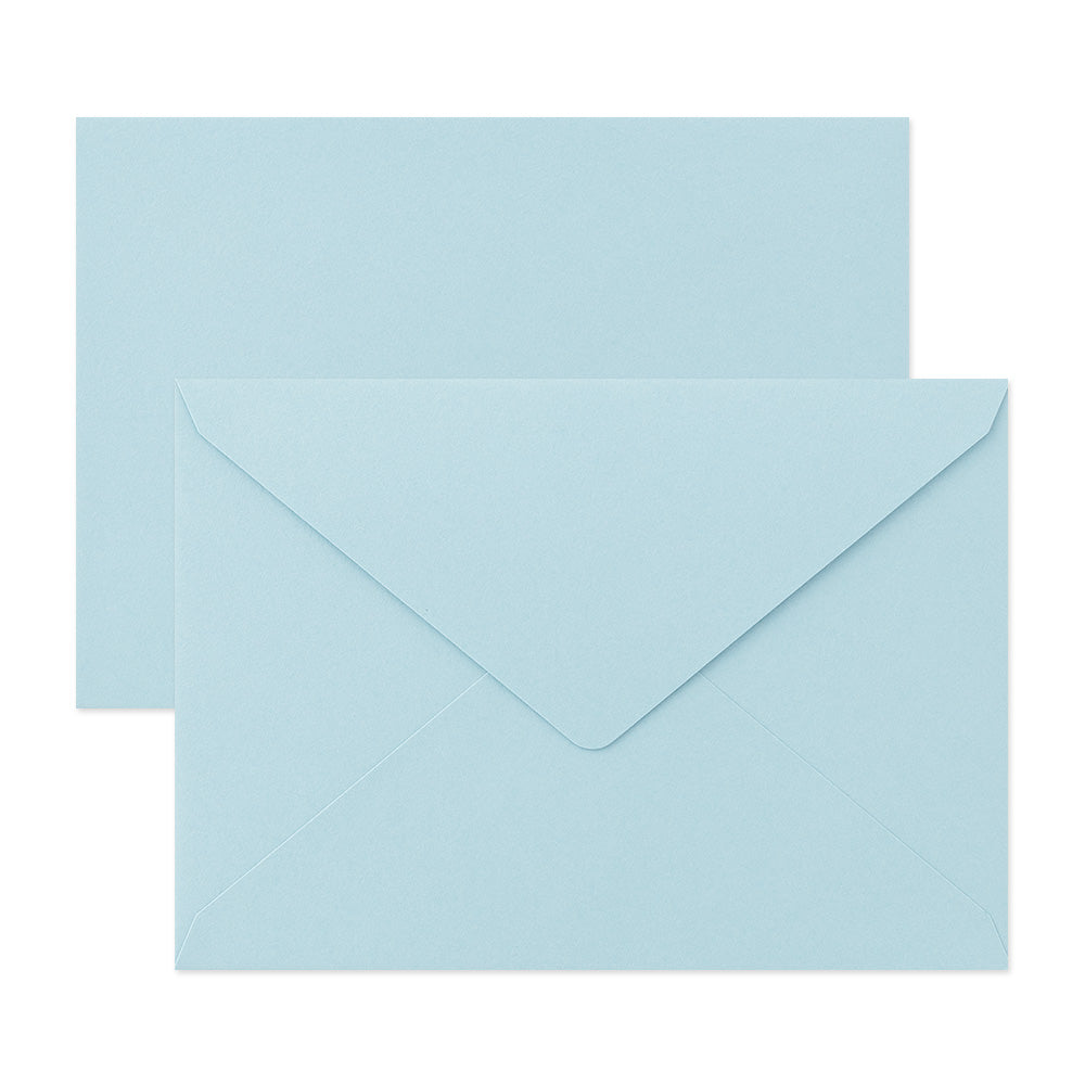 Midori Peel Back and Open Card — flat lay