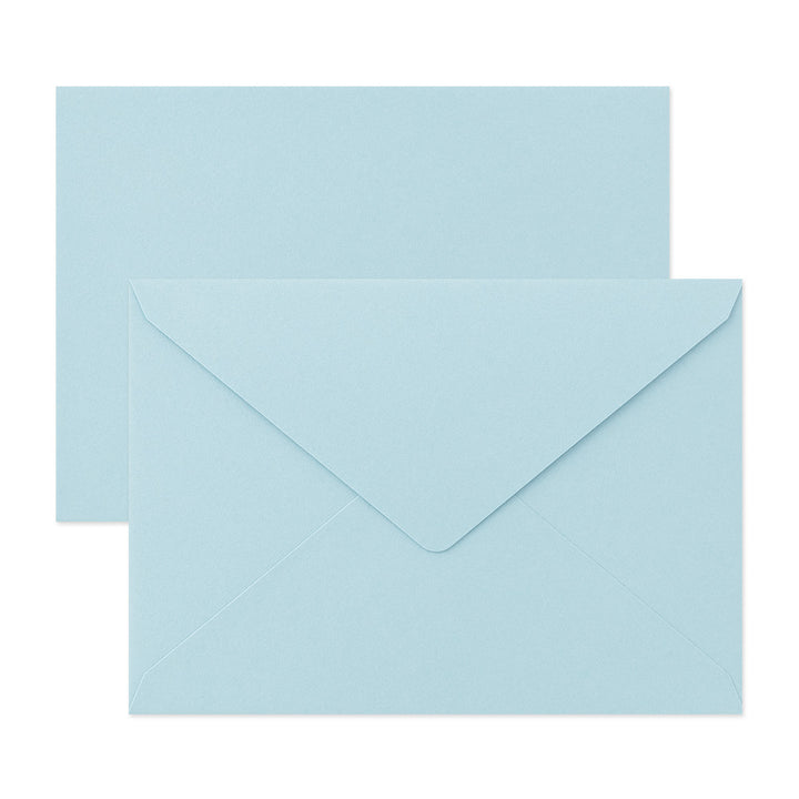 Midori Peel Back and Open Card — flat lay