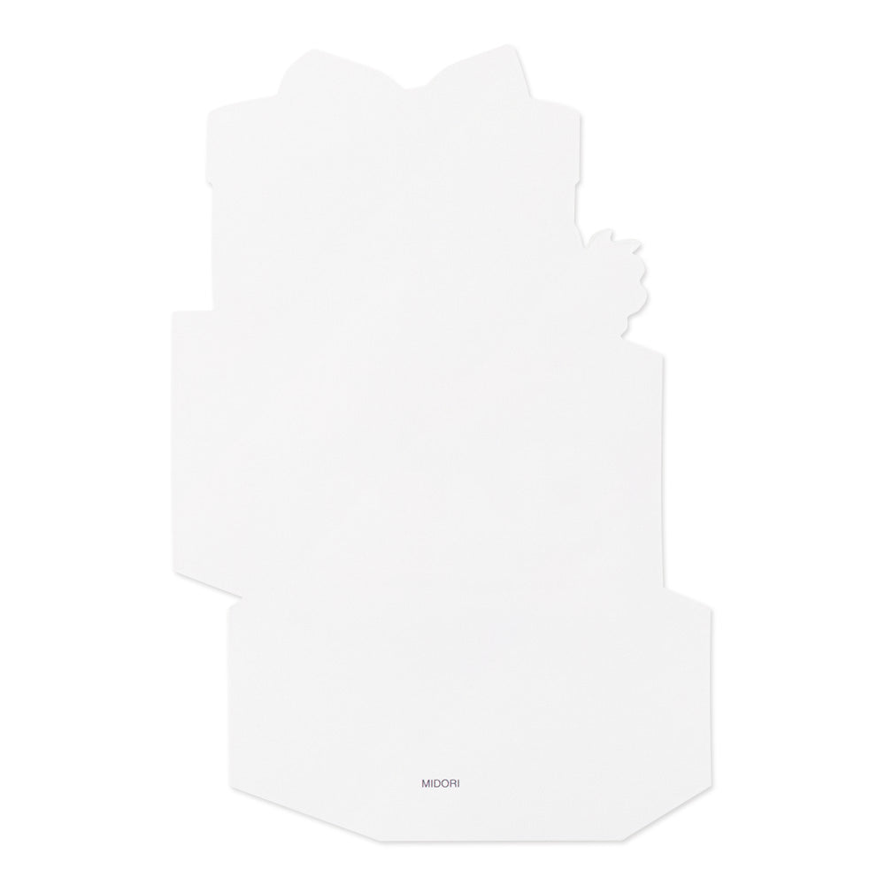 Midori Peel Back and Open Card — Midori card and envelope — premium stationery and lifestyle, at Cityluxe Singapore