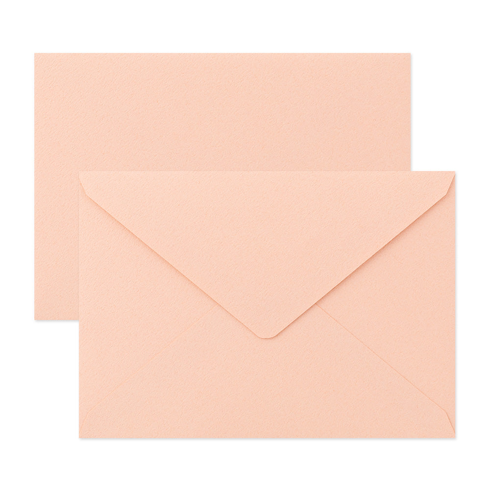 Midori Peel Back and Open Card — flat lay