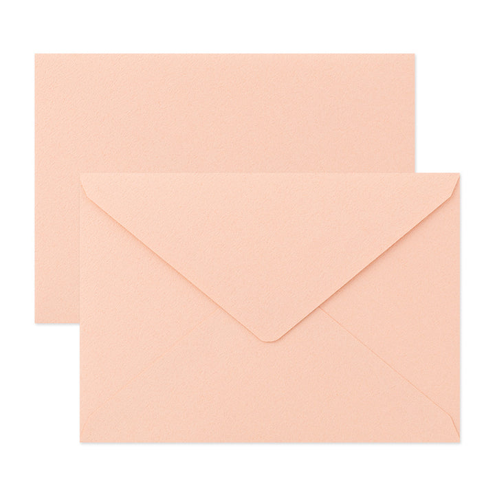Midori Peel Back and Open Card — flat lay