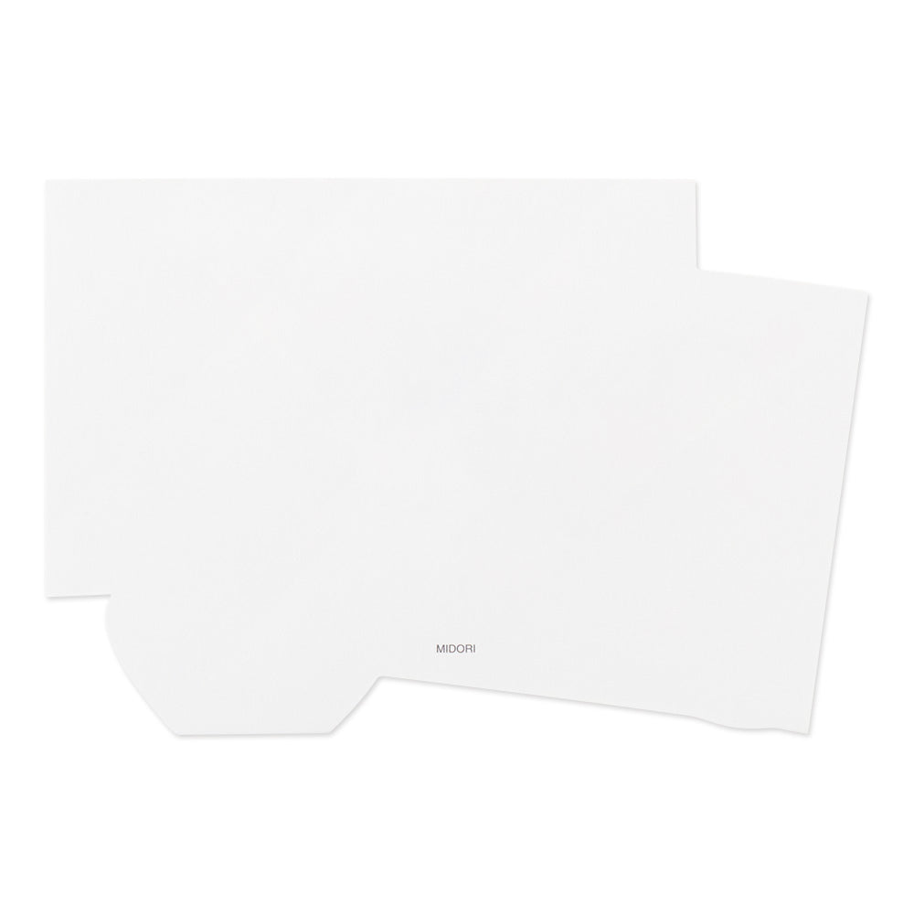 Midori Peel Back and Open Card — Midori card and envelope — premium stationery and lifestyle, at Cityluxe Singapore