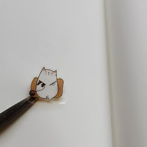 Catdoo Sticker - Cozy Moments — with packaging