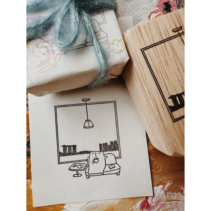 Catdoo x Cityluxe Stamps -  Cat’s Singapore Bay View