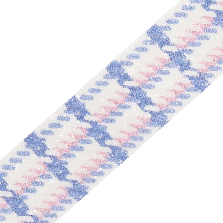 BGM Kira Fuwa Sugar Masking Tape in Check Yogurt — BGM masking tape — decorative paper tape for journaling and scrapbooking, at Cityluxe Singapore