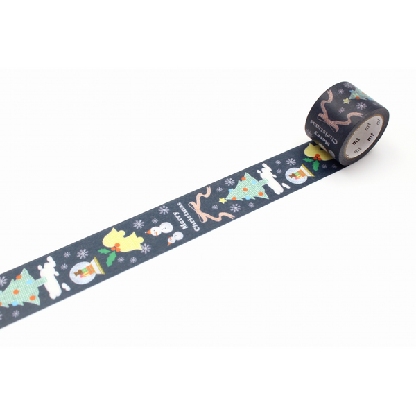 Load image into Gallery viewer, MT Tape Washi Tape - Christmas Black Board
