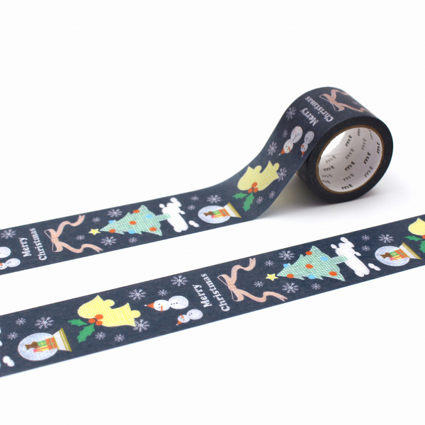 Load image into Gallery viewer, MT Tape Washi Tape - Christmas Black Board
