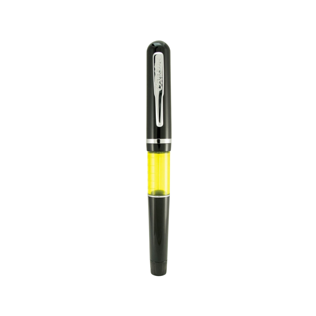 Conklin Heritage Word Gauge Black Fountain Pen — nib close-up
