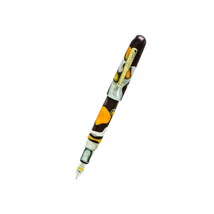 Conklin All American Fountain Pen Yellowstone Medium — Conklin fountain pen — precision nib writing instrument, at Cityluxe Singapore stationery store