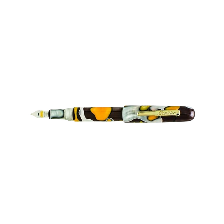 Conklin All American Fountain Pen in Yellowstone — Conklin fountain pen — precision nib writing instrument, at Cityluxe Singapore stationery store