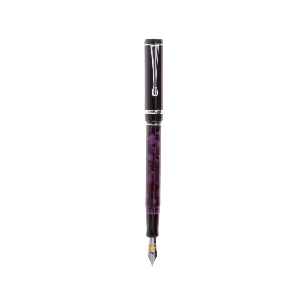 Conklin Duragraph Fountain Pen Purple Nights — Conklin fountain pen — precision nib writing instrument, at Cityluxe Singapore stationery store