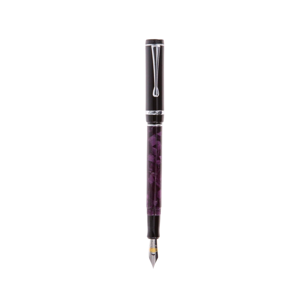 Conklin Duragraph Fountain Pen Purple Nights — Conklin fountain pen — precision nib writing instrument, at Cityluxe Singapore stationery store