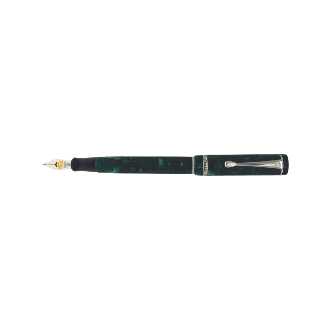 Conklin Duragraph Fountain Pen Forest Green Fine — Conklin fountain pen — precision nib writing instrument, at Cityluxe Singapore stationery store