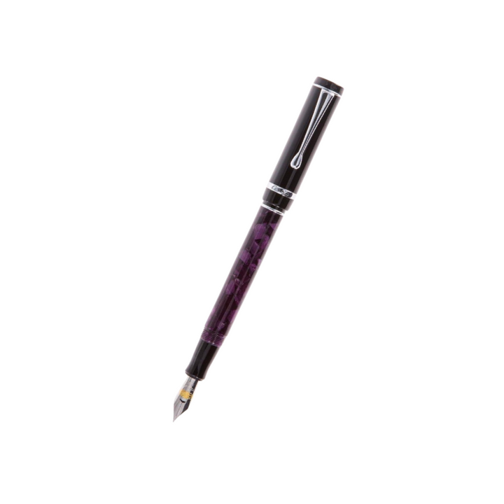 Conklin Duragraph Fountain Pen Purple Nights — Conklin fountain pen — precision nib writing instrument, at Cityluxe Singapore stationery store
