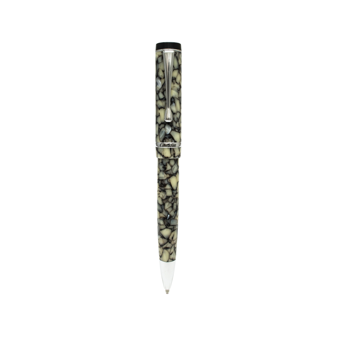 Conklin Duragraph Ballpoint Pen Cracked Ice — Conklin ballpoint pen — reliable smooth-writing everyday pen, at Cityluxe Singapore