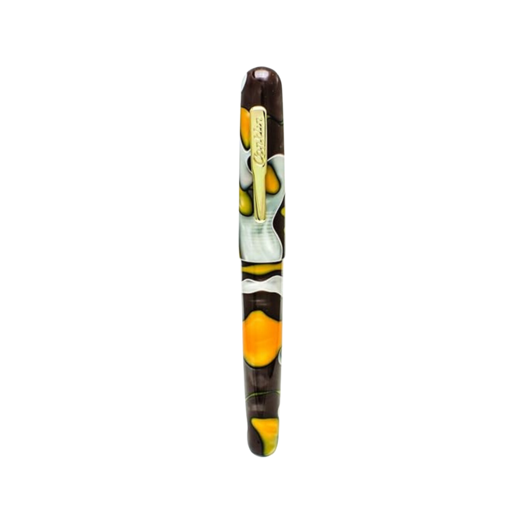 Conklin All American Fountain Pen Yellowstone Medium — Conklin fountain pen — precision nib writing instrument, at Cityluxe Singapore stationery store