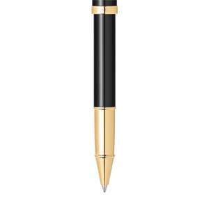 Sheaffer 100 E9322 Rollerball Pen - Glossy Black with Gold-tone Trims