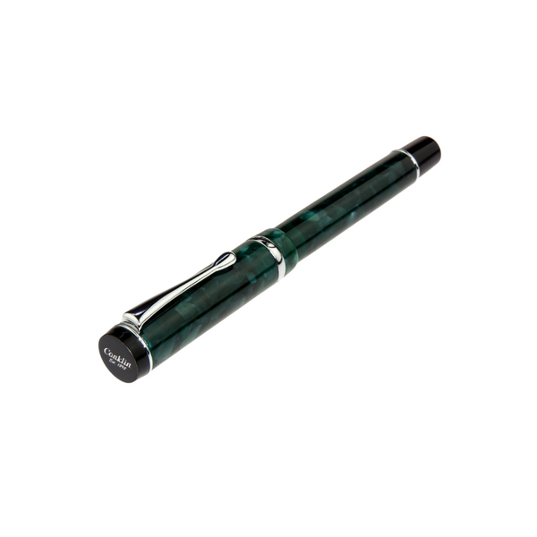 Load image into Gallery viewer, Conklin Duragraph Fountain Pen Forest Green Fine

