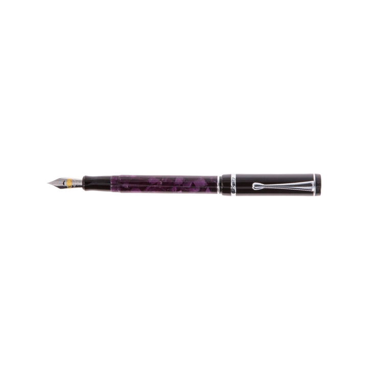 Conklin Duragraph Fountain Pen Purple Nights — Conklin fountain pen — precision nib writing instrument, at Cityluxe Singapore stationery store