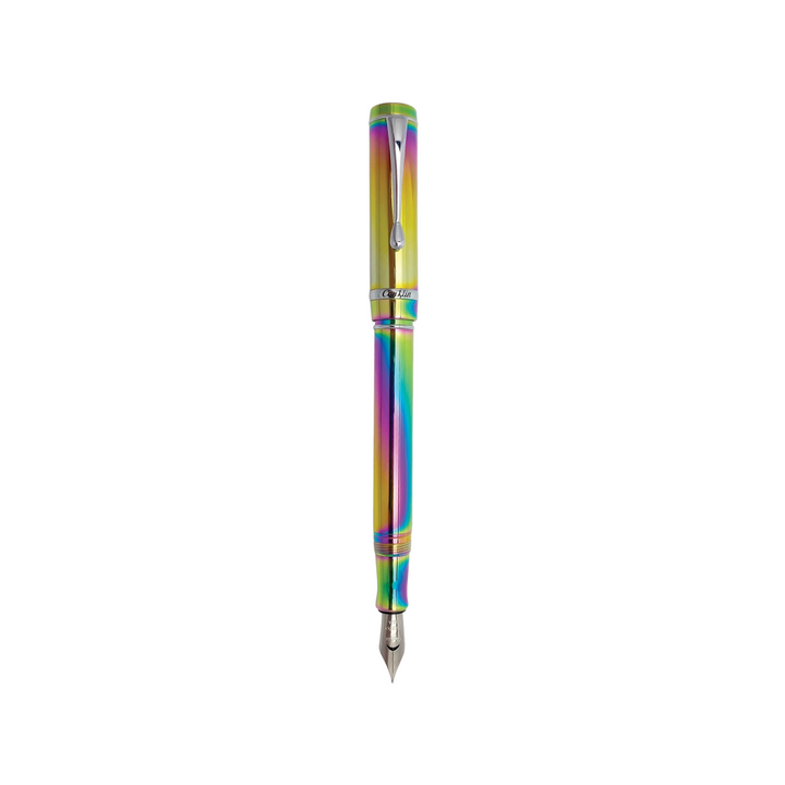 Conklin Duragraph Special Edition Fountain Pen Rainbow — Conklin fountain pen — precision nib writing instrument, at Cityluxe Singapore stationery store