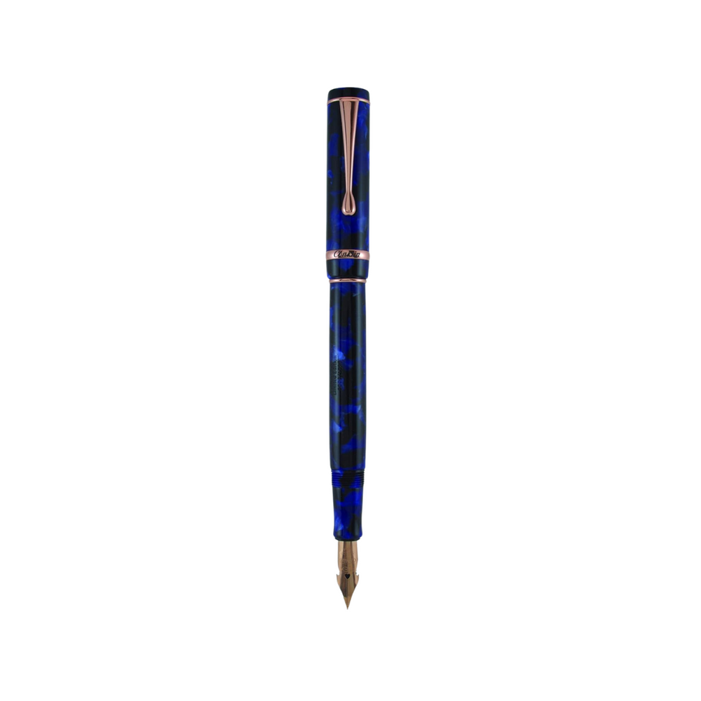 Conklin Duraflex 120th Anniversary Fountain Pen (Rose Gold Flex Nib) — Conklin fountain pen — precision nib writing instrument, at Cityluxe Singapore stationery store
