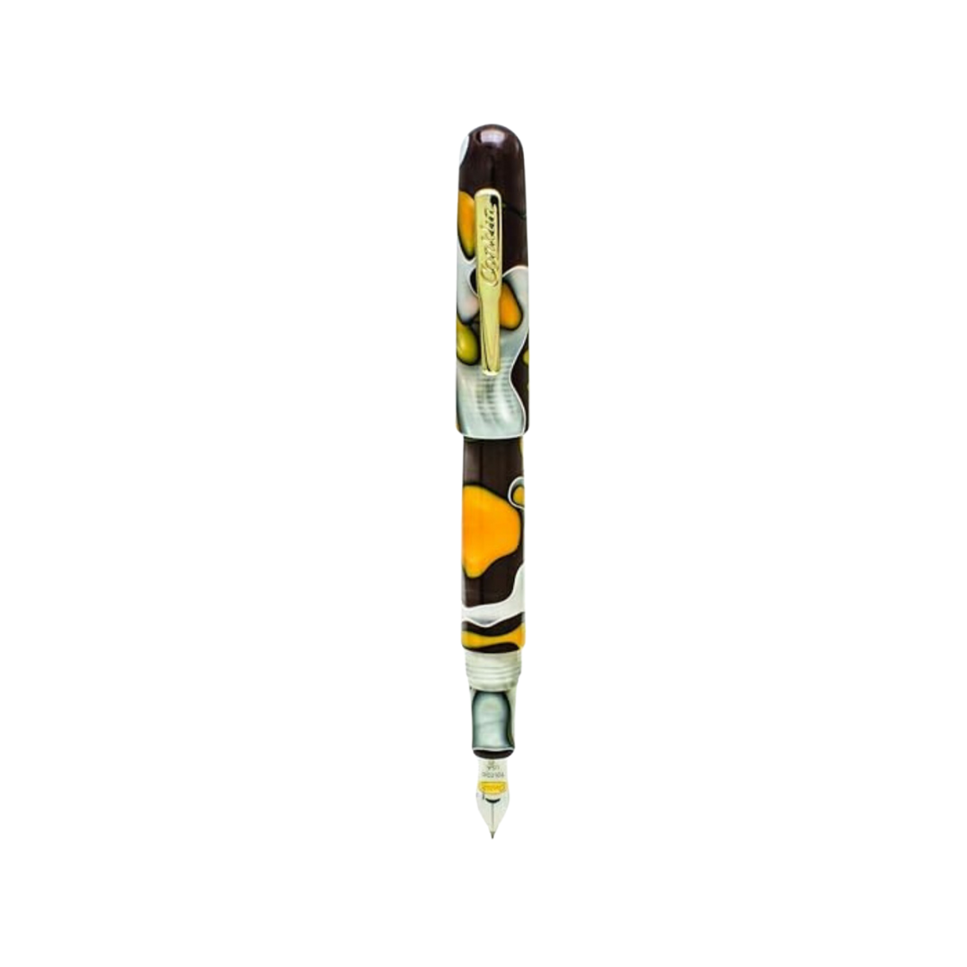 Conklin All American Fountain Pen in Yellowstone — Conklin fountain pen — precision nib writing instrument, at Cityluxe Singapore stationery store