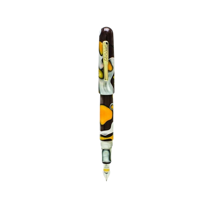 Conklin All American Fountain Pen in Yellowstone — Conklin fountain pen — precision nib writing instrument, at Cityluxe Singapore stationery store