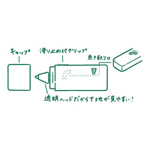 Midori XS Correction Tape