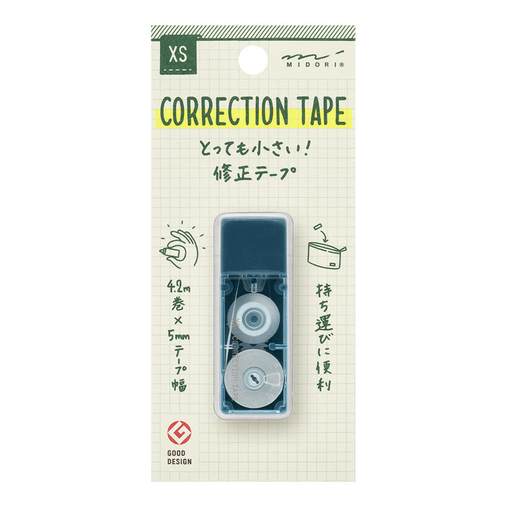 Midori XS Correction Tape — Midori correction tape — premium stationery and lifestyle, at Cityluxe Singapore