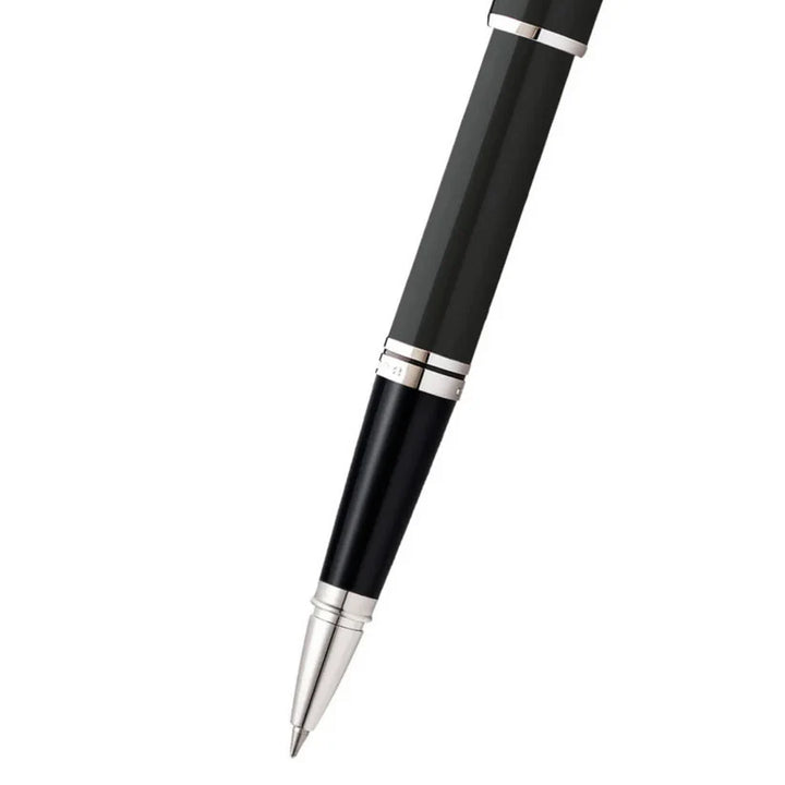 Cross Coventry Black Lacquer Rollerball Pen — Cross rollerball pen — fluid gel ink writing instrument, at Cityluxe Singapore