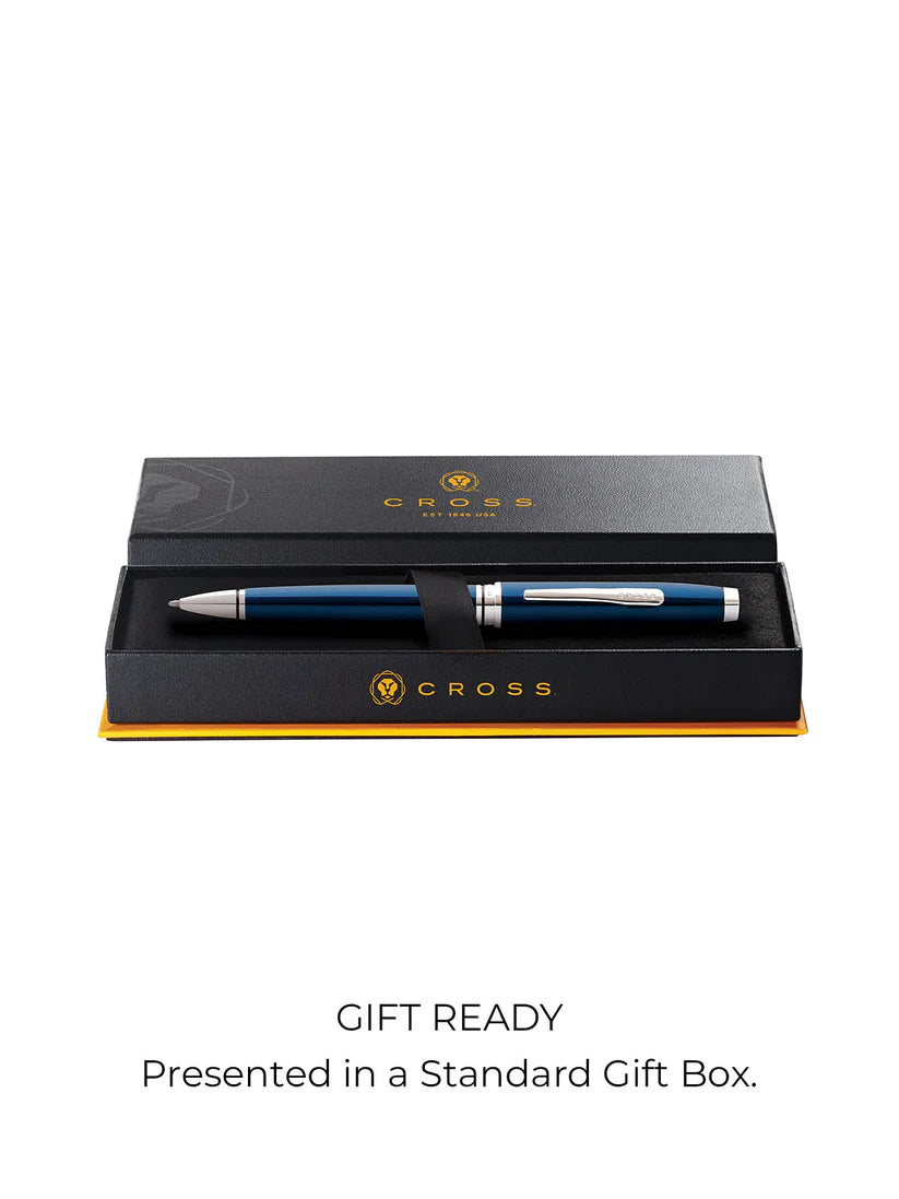 Cross Coventry Blue Lacquer Ballpoint Pen