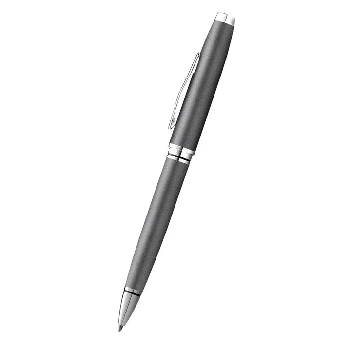 Cross Coventry Gunmetal Gray Ballpoint Pen — Cross ballpoint pen — reliable smooth-writing everyday pen, at Cityluxe Singapore